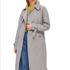 COPY - Topshop Grey Angie Trench Coat US6